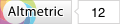 Article has an altmetric score of 12